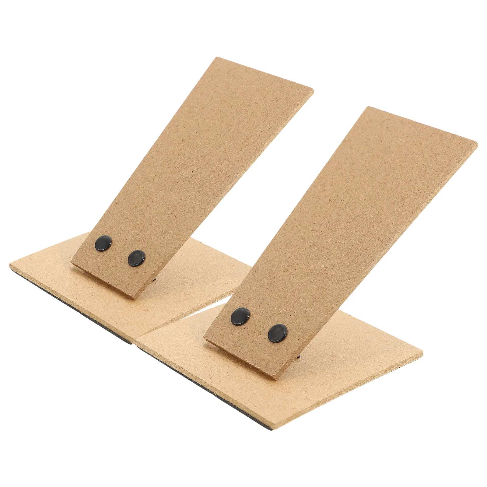 2 pçs cavalete placa traseira suporte moldura suporte para diy placa de apoio inferior