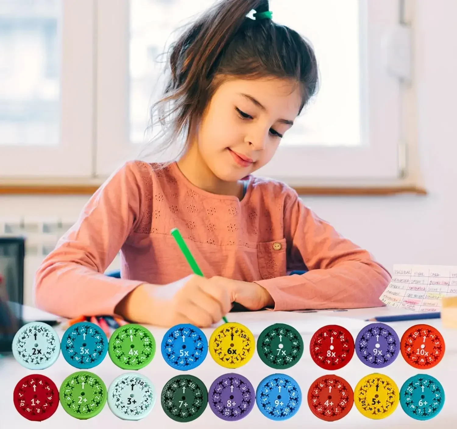 Math Fidget Spinners Fingertip Math Puzzle Toys Math Games Math Operations Decompression Games Desktop Math Multiplication Games