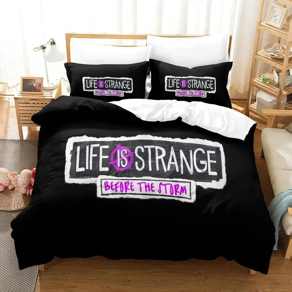 

Game Life is Strange Before the Storm Bedding Set Boys Girls Twin Queen Size Duvet Cover Pillowcase Bed Kids Adult