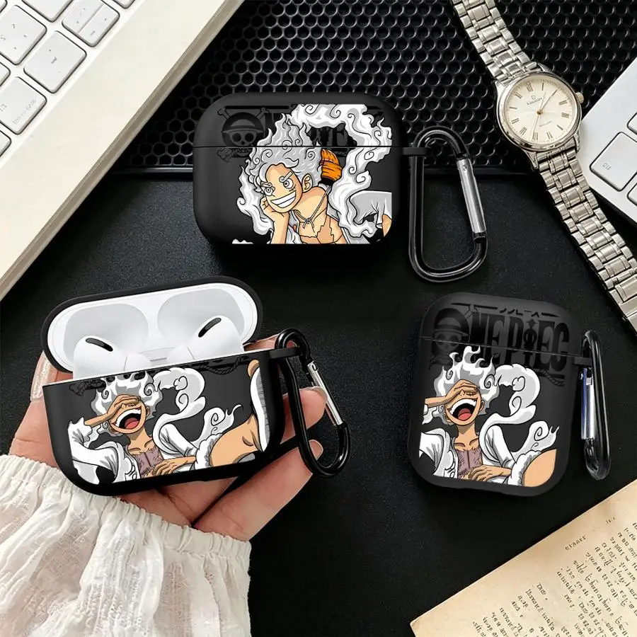 Kopfhörerhüllen Schutzhülle für Airpods 4 Pro2 3 Pro 1 Pro3 2 OneS P-ieceS LuffyS