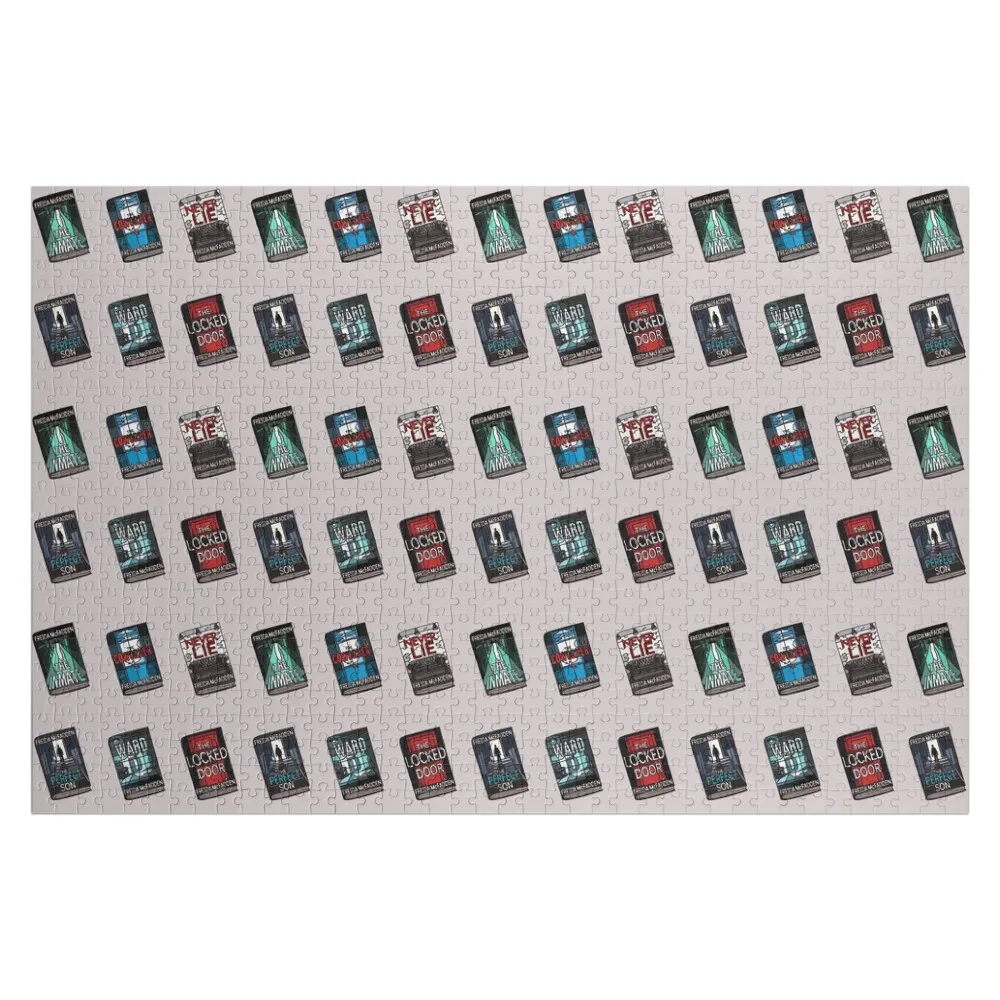 Freida McFadden books Jigsaw Puzzle Name Wooden Toy Customizable Gift Photo Personalised Puzzle