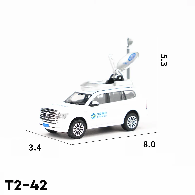 Xcartoys 1:64 Tank500 Emergency Communications Vehicles T2-42 Alloy Simulation Model Car