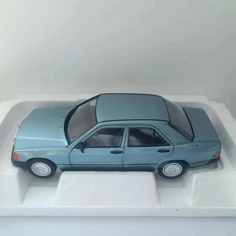 Diecast Model Car 1/18 Size Mercedes Alloy Car NOREV Benz 190E Collection Toys for Boys Gift Original Box