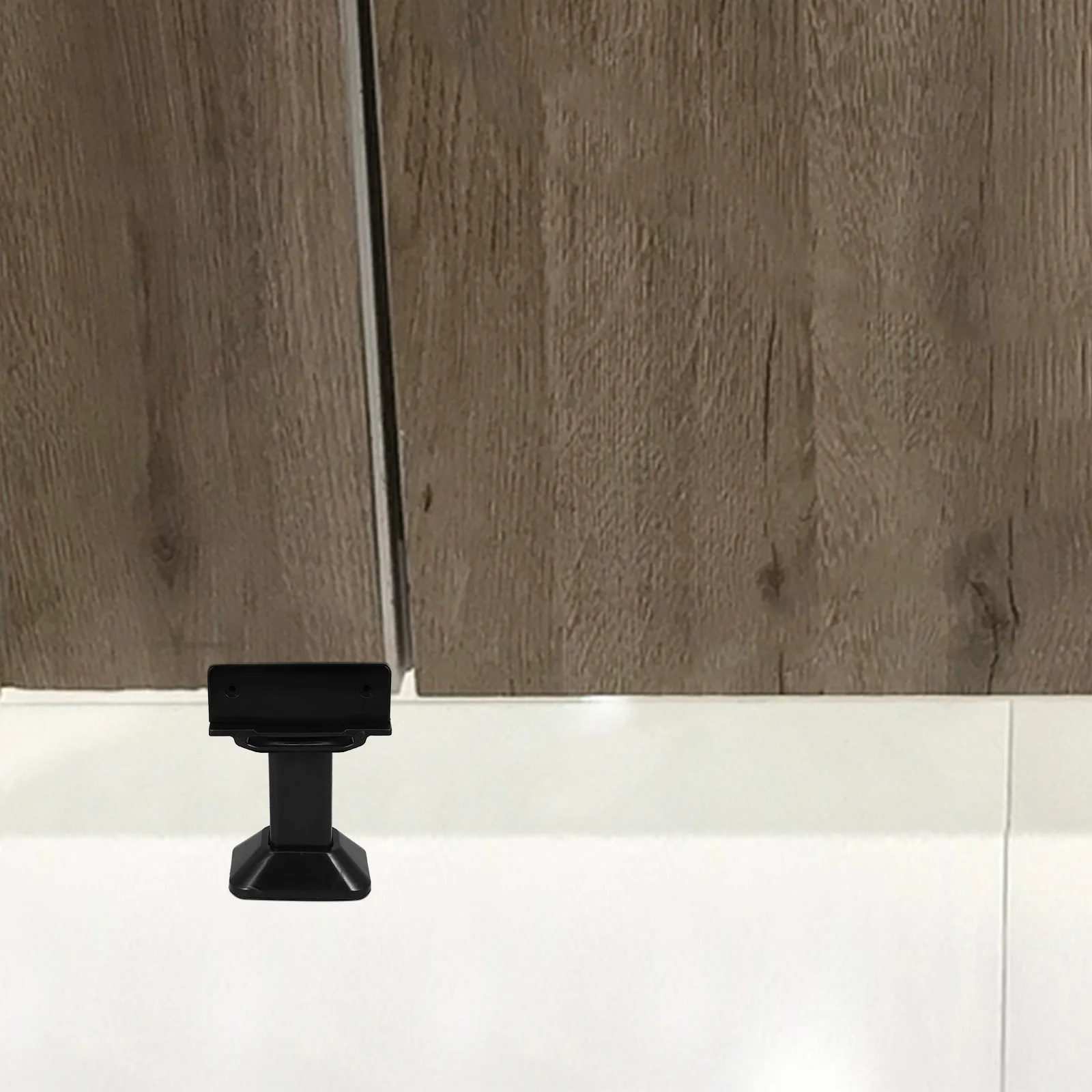 Bathroom Partition Bracket Support Foot Adjustable Plastic Fitting Accessory for Toilet