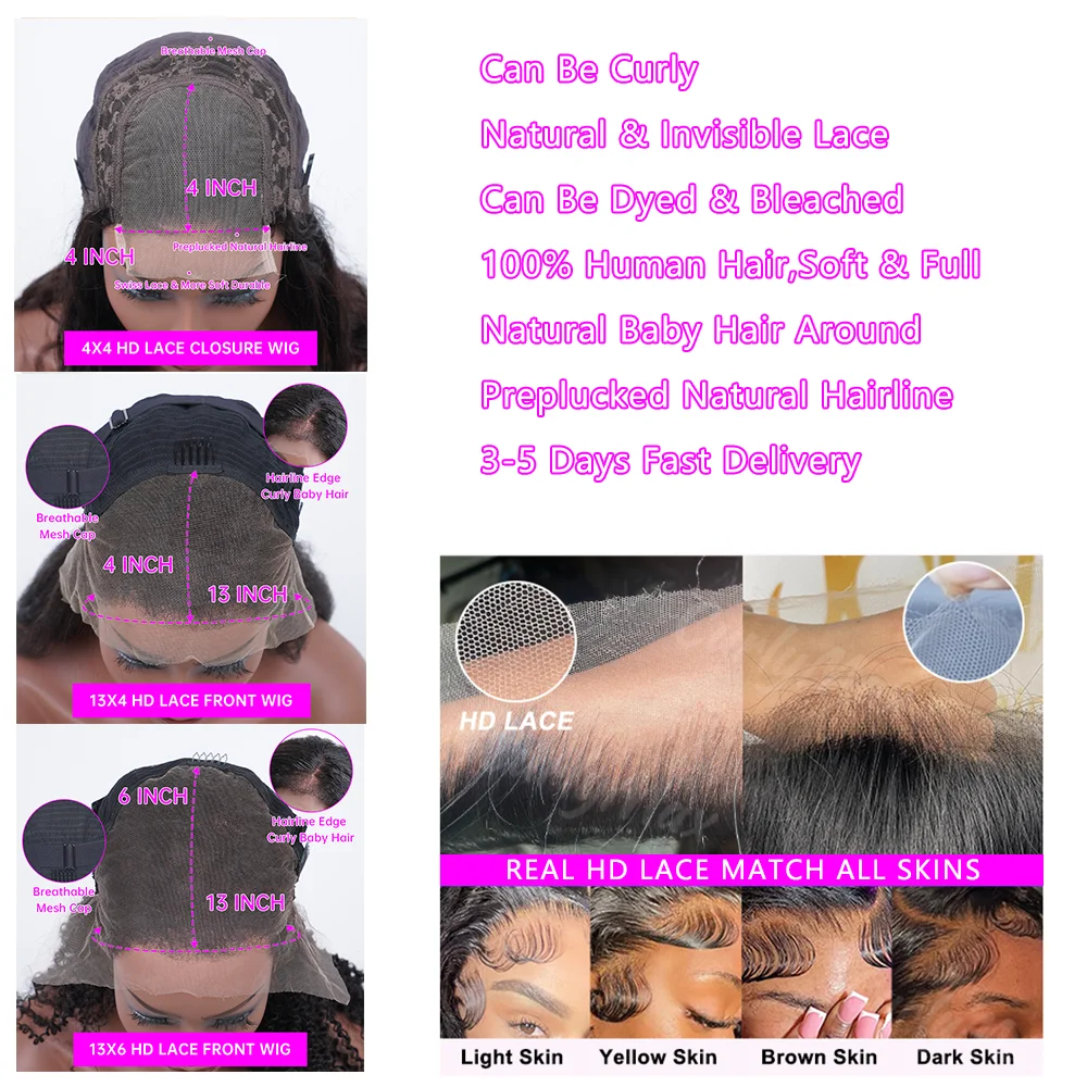 Burgundy 99J Lace Front Wig 13x4 13x6 HD Lace Frontal Wig Human Hair Pre Plucked Straight Red Colored Wig 4x4 5x5 Closure Wig image 6