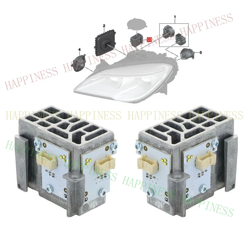 RP+   white Angel Eye DRL LED module L+R For BMW F06 F12 F13 LCI M6 6 SERIES 2016-19】