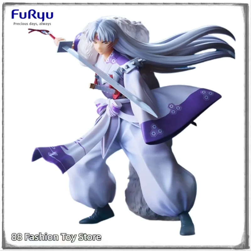 

In Stock Original FuRyu Trio-Try-iT Inuyasha Sesshoumaru Anime Figures Toys Gifts Ornaments
