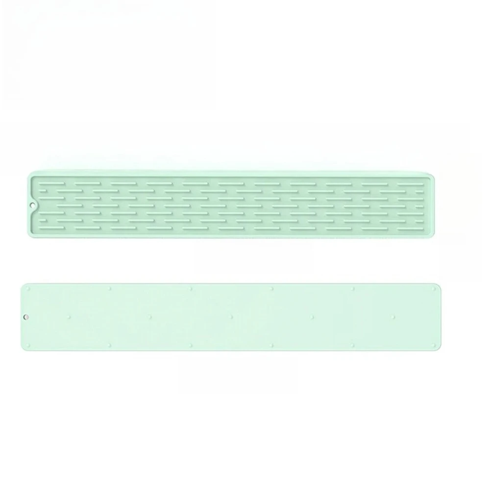 1PCS Silicone Drip Protection Pads,Household Non-Slip Drainage Mat for Kitchen Countertop,Durable Easy Clean Drying Dish Cup Mat