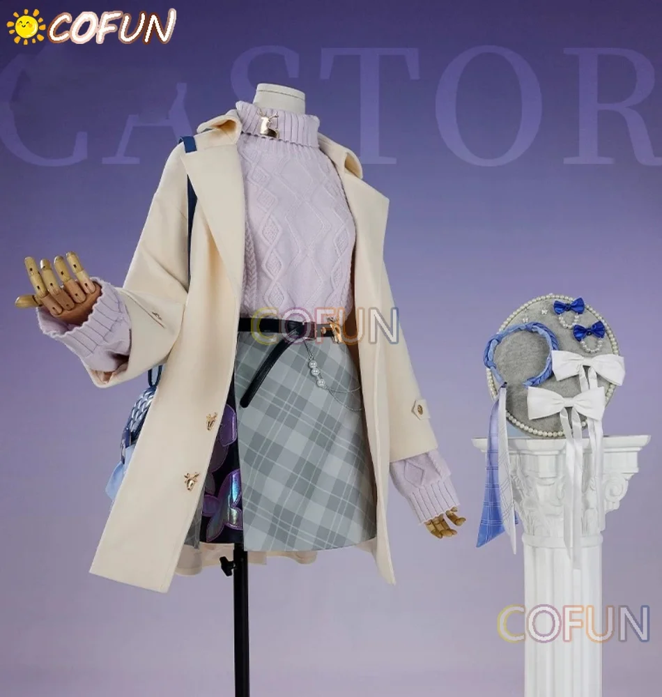 

COFUN Honkai: Star Rail Castorice Cosplay Costume Cos Game Anime Party Uniform Hallowen Play Role Clothes Clothing