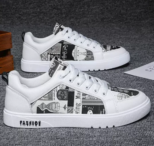 

Customizable Casual Vulcanized Shoes