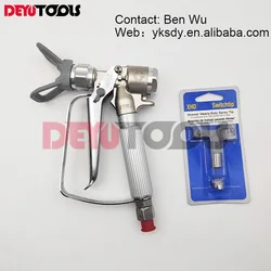 XTR6 Professional Airless Spray Gun With 517 Spray Tip Airless Spraying Machine For TItan Wagner Paint Sprayers