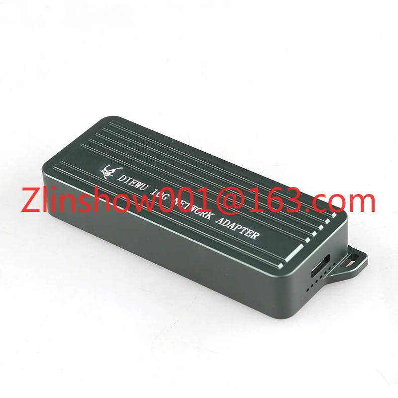 10GbE USB-C Ethernet Adapter USB3.2 Type C 10 Gigabit Ethernet Adapter Realtek/RTL8159 Support for Windows 11
