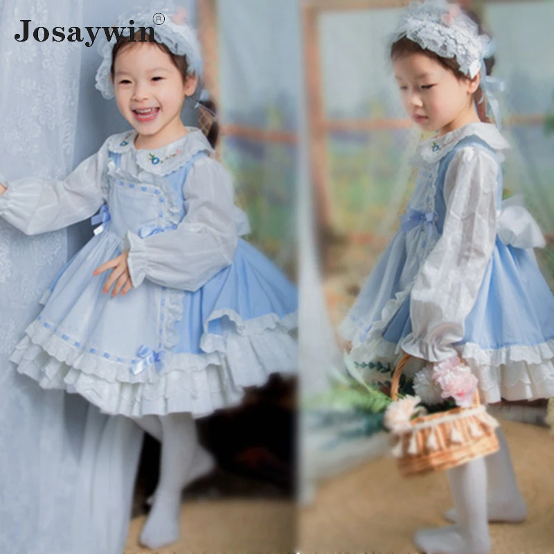 

Josaywin Kids Dress for Girls Baby Lolita Style Party Dress for Kids Dance Wedding Dress Princess Vestidos Costume for Girl