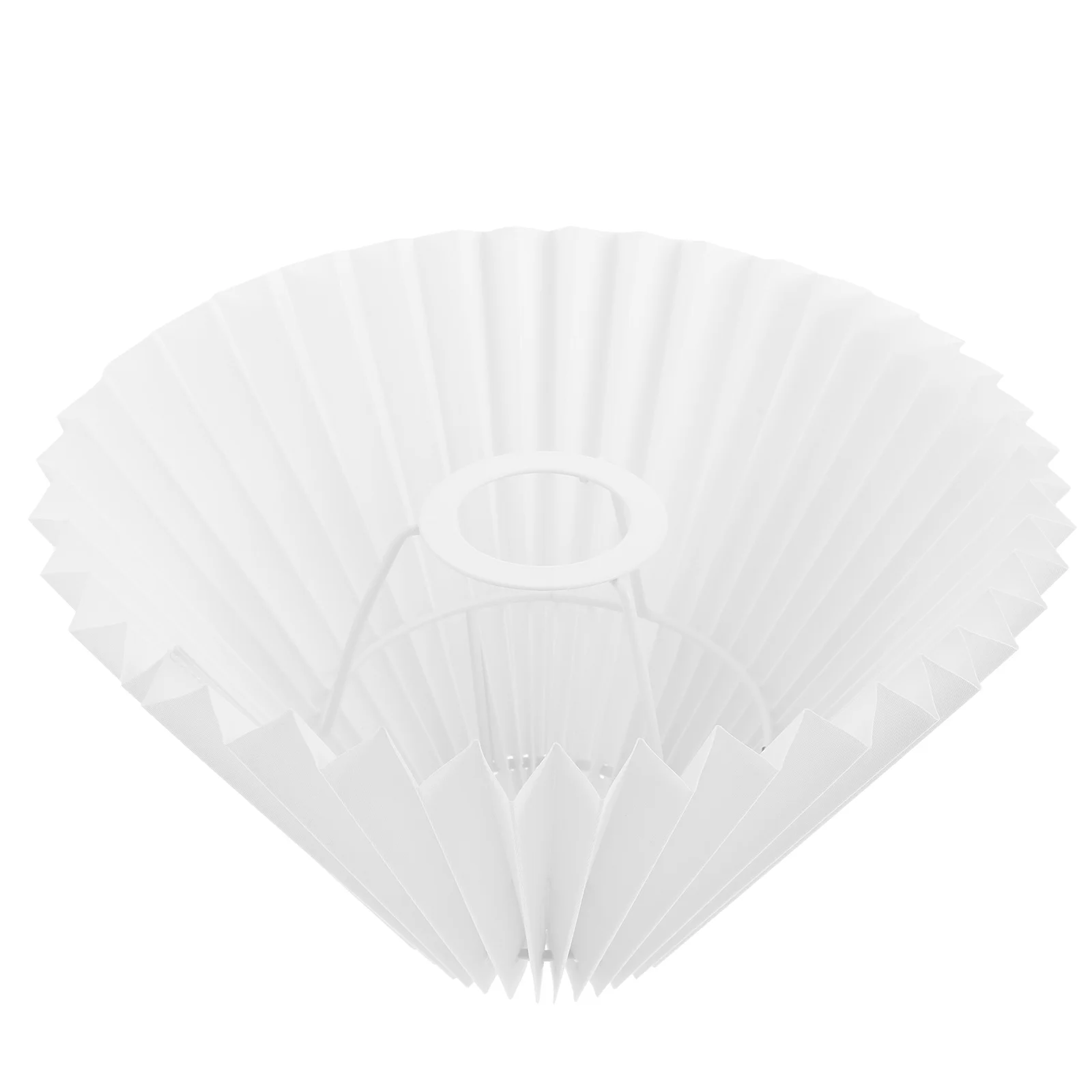 

Pleated Cloth Lampshade E27 Bedside Table Light Shade Cover Home Decor Simple Chic Modern Wall Light Accessory