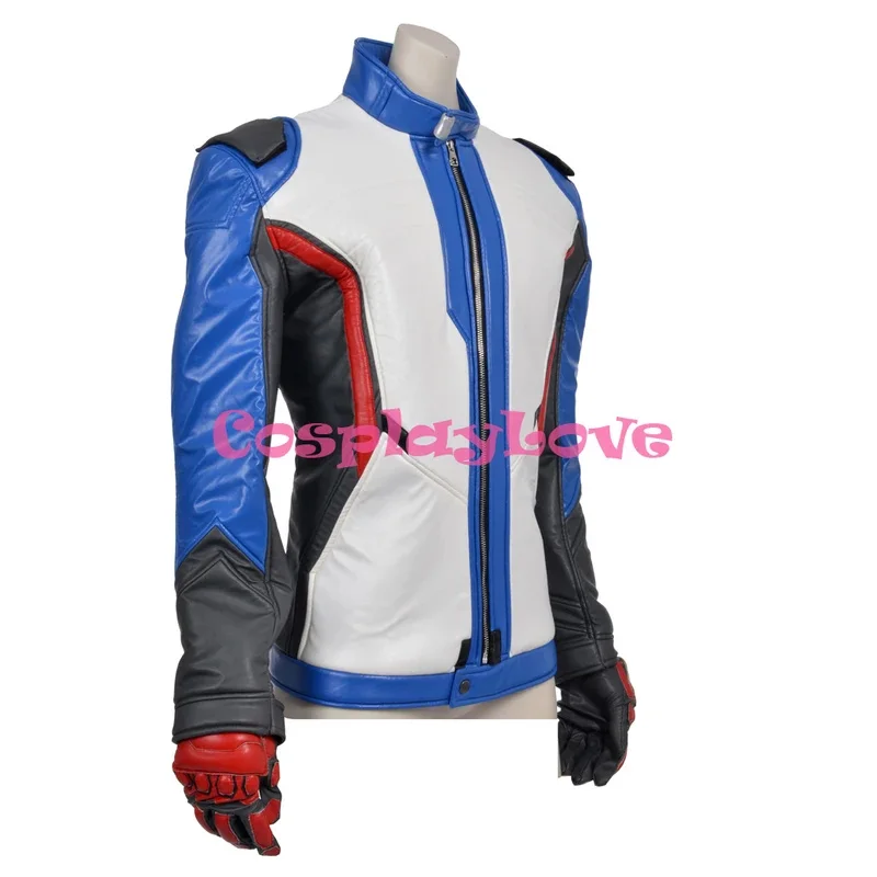 

qq98Soldier 76 Jacket Cosplay Costume for Adult Men Halloween Party Coat Free Shipping