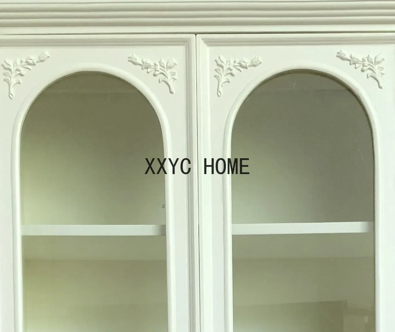 Французский ретро-буфет с двойной дверью, встроенный настенный высокий шкаф, домашний входной шкаф, современный легкий роскошный шкафчик