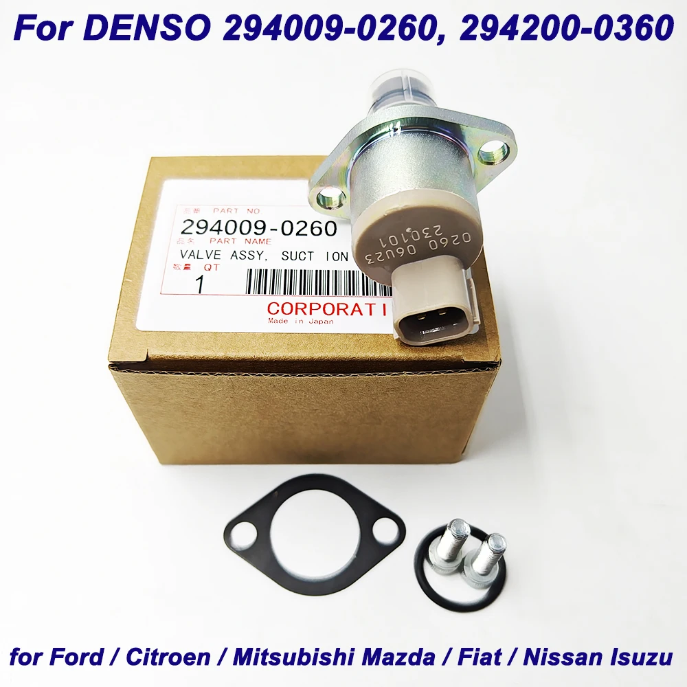 1/3Pcs for D-ENSO 294009-0260 294200-0360 1460A037 SCV Fuel Pressure Regulator Suction Control Valve Kit for Citroen Nissan