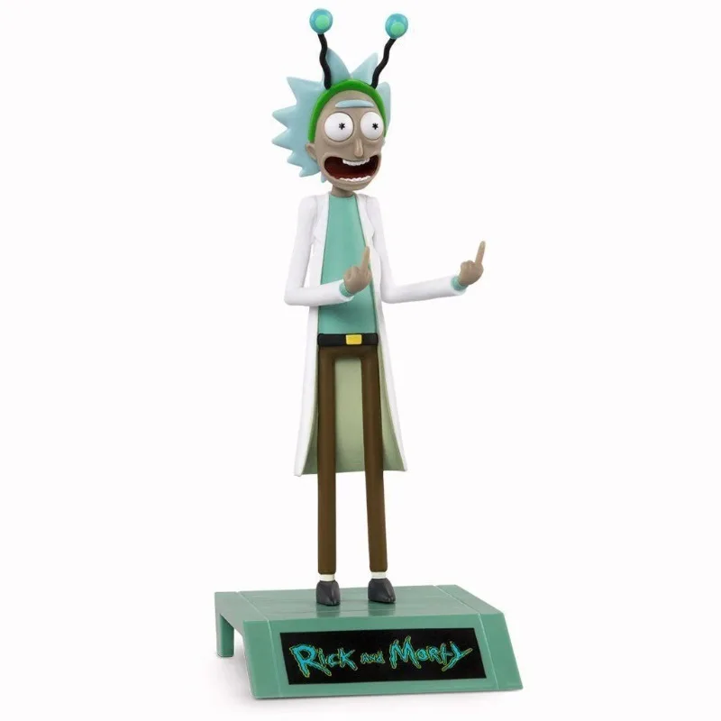 16cm Rick Peace Among Worlds Statue Action Figure Model Toys Bookshelf Ornament Gift for Friends