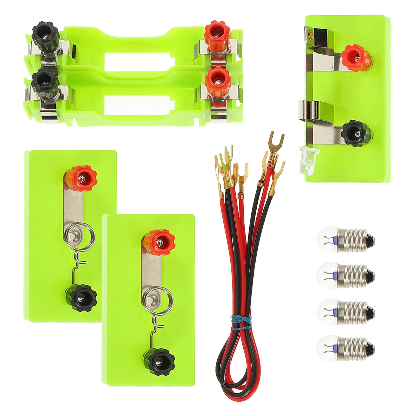 1Set Experimental Holder Safe Physics Lab Equipment for Circuit Building Stem Education Science Teaching Instruments