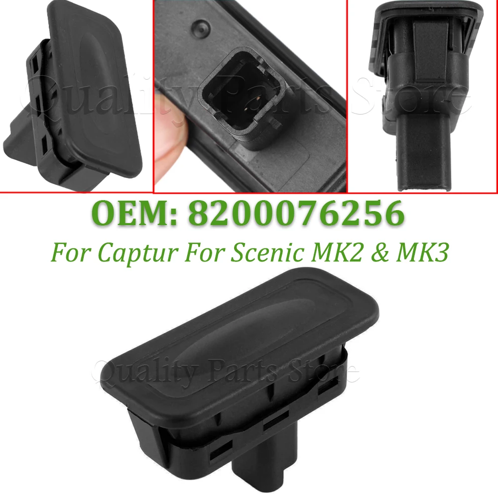 For Megane MK2 & MK3 For Clio MK3 & MK4 For Captur For Scenic MK2 & MK3 Boot Tailgate Trunk Opener Release Switch 8200076256