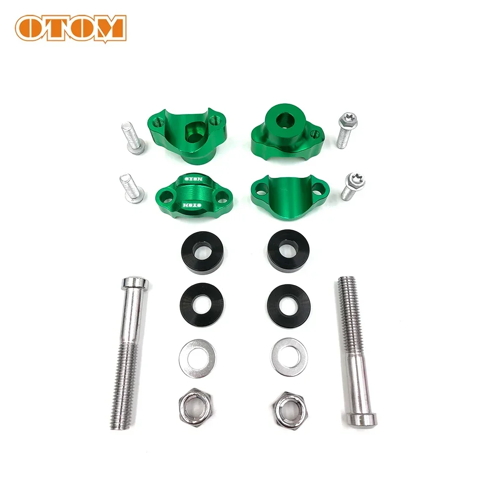 OTOM Motorcycle Handlebar Clamp CNC Aluminum Alloy Bar Clamps 1 1/8\