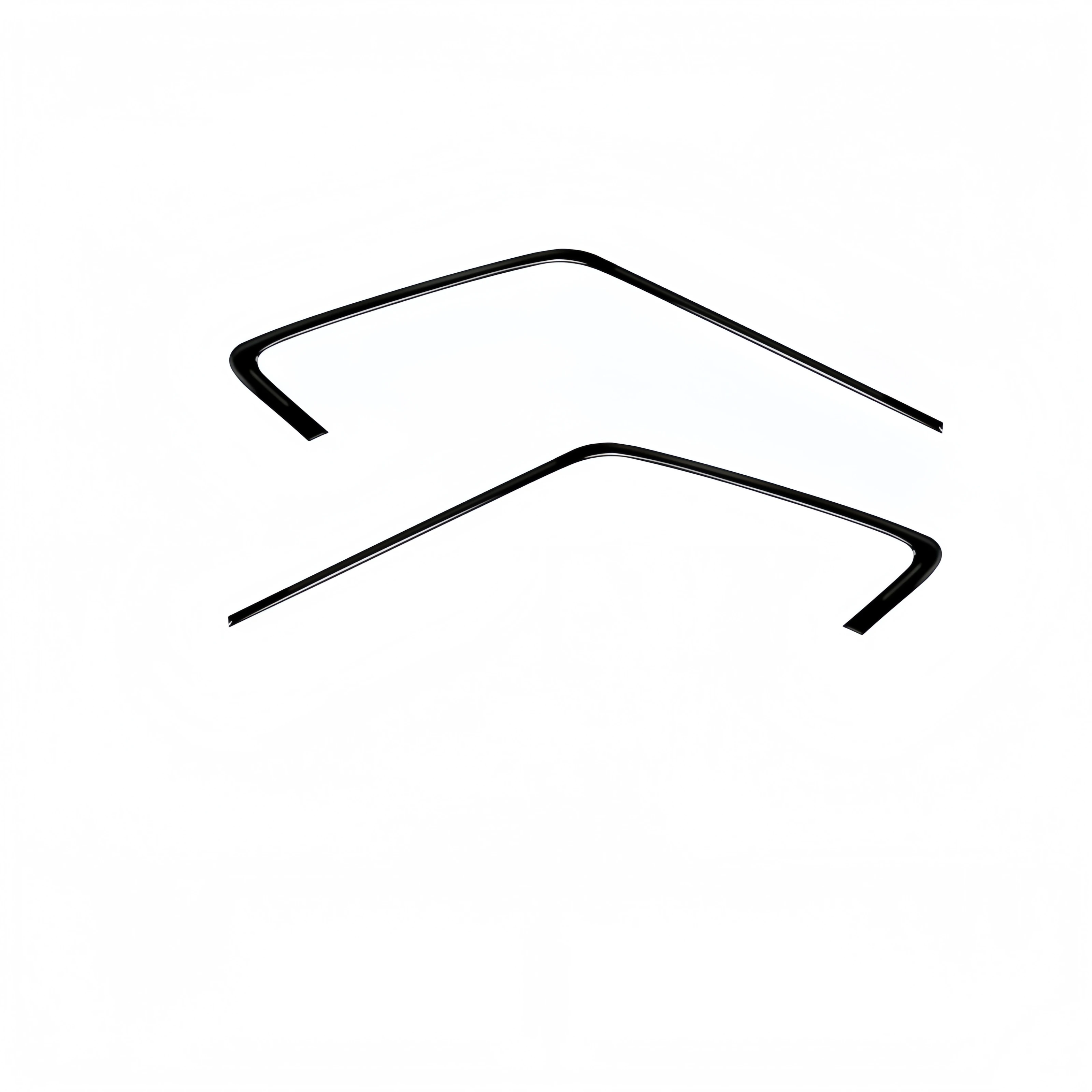 

For Porsche Boxster Cayman 718 982 2016-2022 Piano Black Interior Car Door Panel Trim Strips Decoration Sticker Auto Zubehör