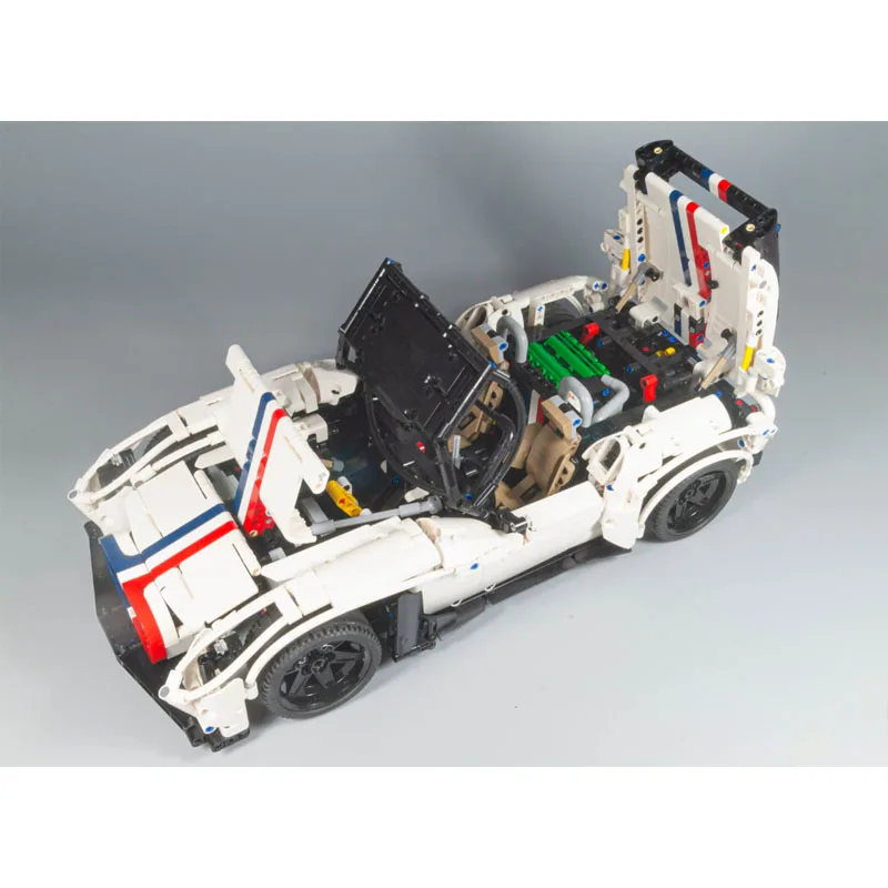 MOC-Modelo De Bloco De Construção Para Crianças, Montagem De Supercarro, Brinquedo Criativo, Presente De Aniversário, Menino, MOC-57003, 1:9, Novo