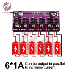 DC 5V 1A Lithium Battery Charging Module PCB Circuit Board Charger Array  for 18650 4.2V Lithium Battery Electric Accessories