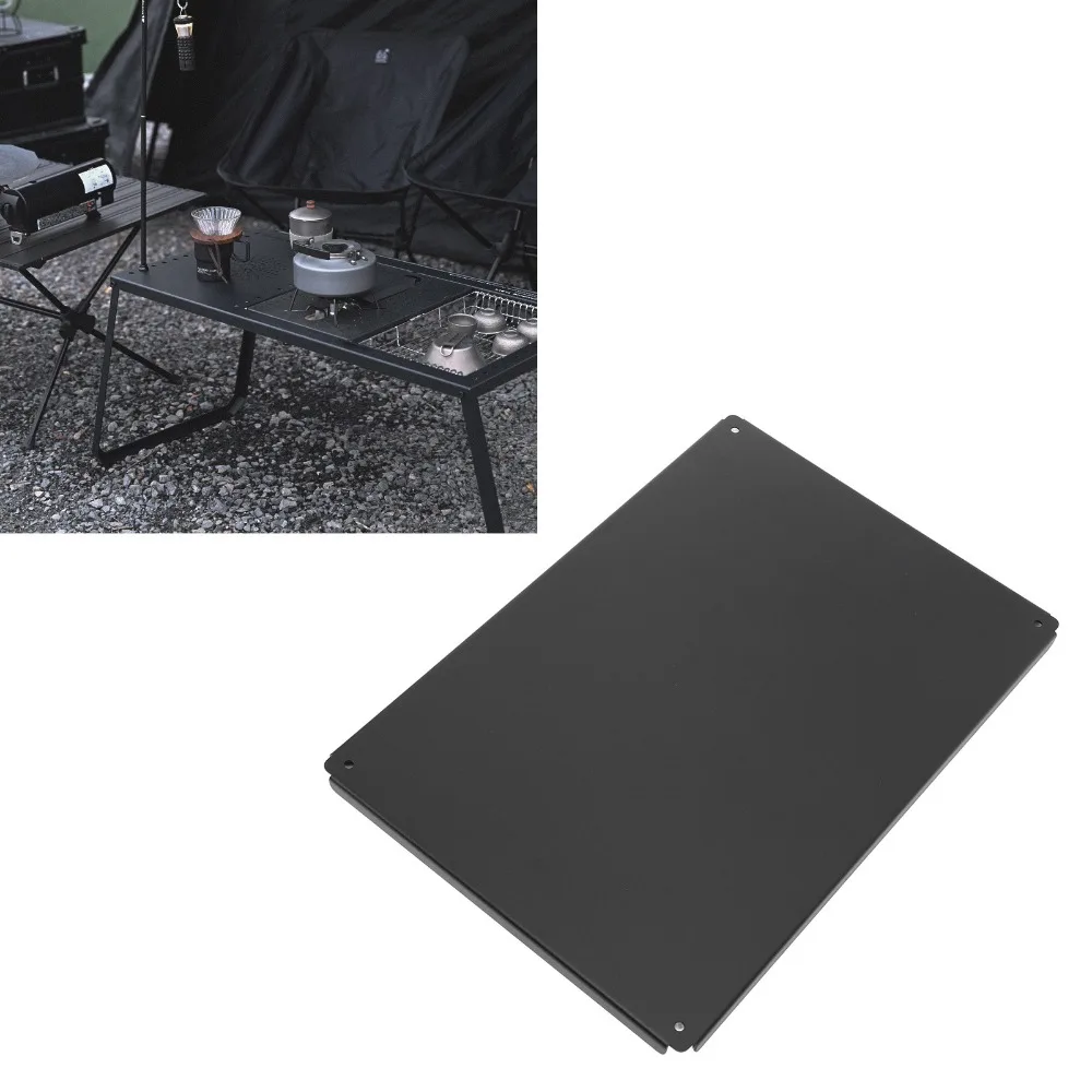 

Прочный стол из алюминиевого сплава, легкий, черный, для кемпинга, портативный, для использования на открытом воздухе