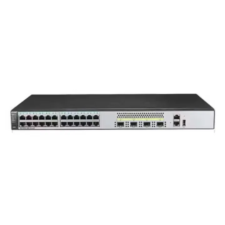 S5720S-28P-PWR-LI-AC Hua Wei Switch S5700 24 Ethernet 10/100/1000 Ports,4 Gig SFP,PoE+,370W POE AC 110/220V S5720-28P-PWR-LI-AC