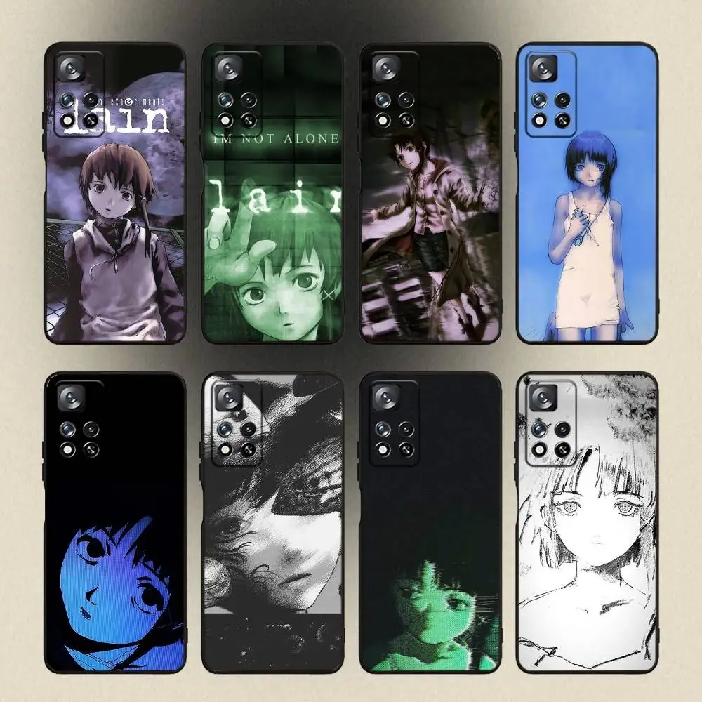 

Serial Experiments L-Lain Phone Case For Samsung Galaxy A 91,80,73,72,53,52,51,22,5G,Plus,J,Note Soft Black Cover