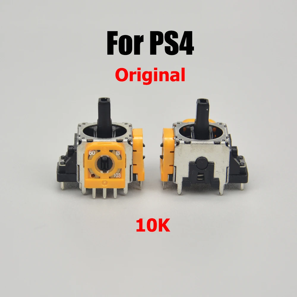 2PCS Joysticks Replacement for DualSense PS5 PS4 Controller 2K3 10K Ohm Analog Stick 3D Thumbstick Repair Parts Kit