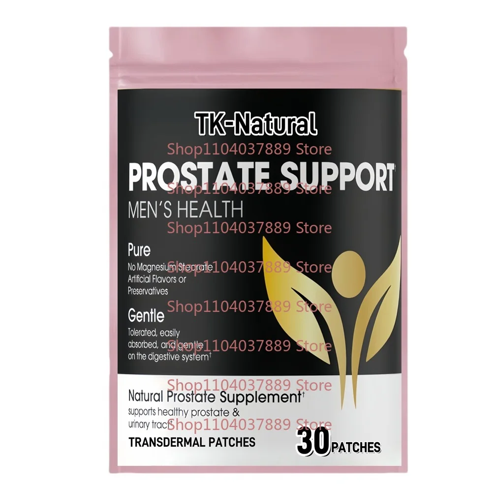 

30 Patches Prostate Health Transdermal Patches with Saw Palmetto Nettle - for Bladder Control & Urinary Support