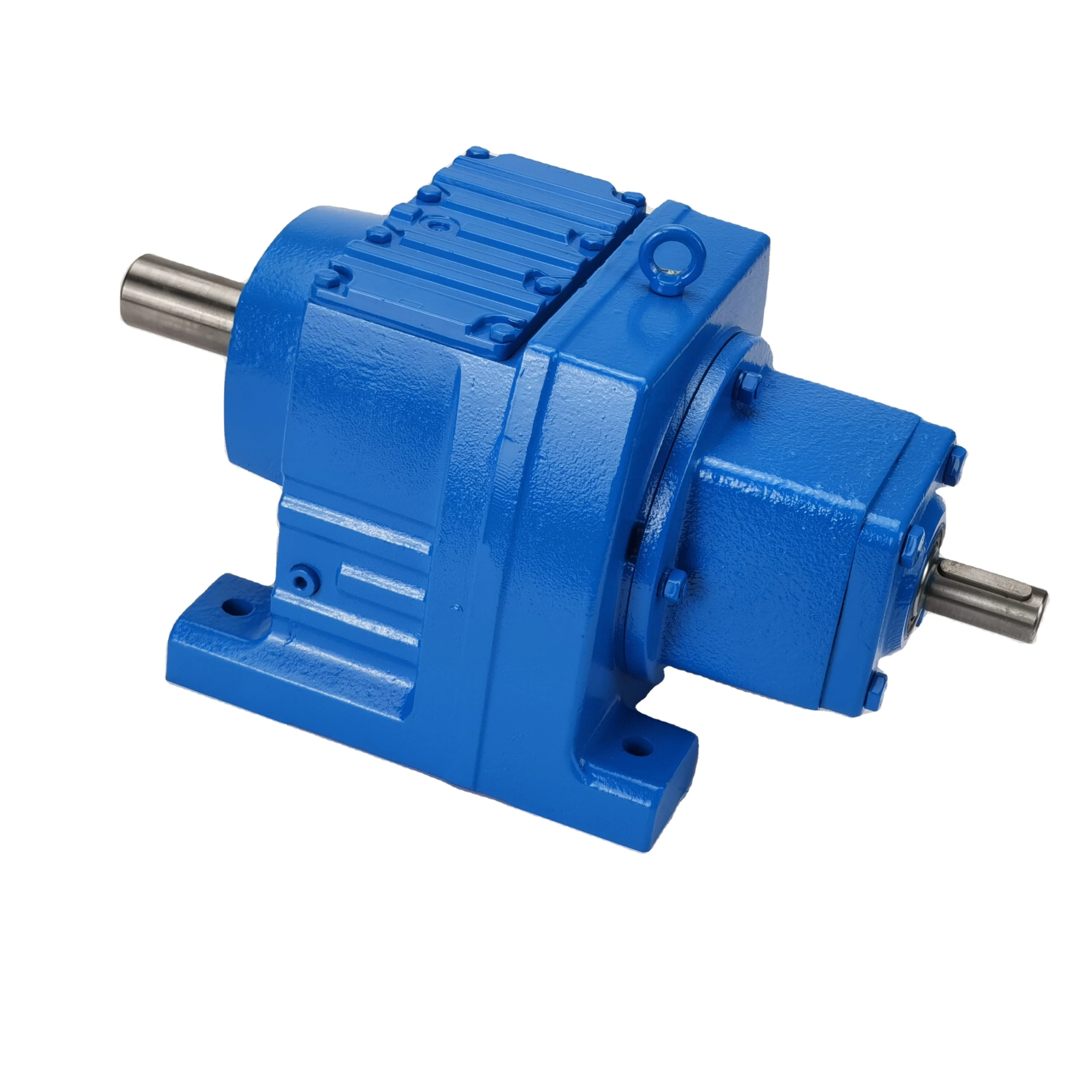 hot sale R helical geared reducer Helical Gearmotor  Series dc 12v  motor