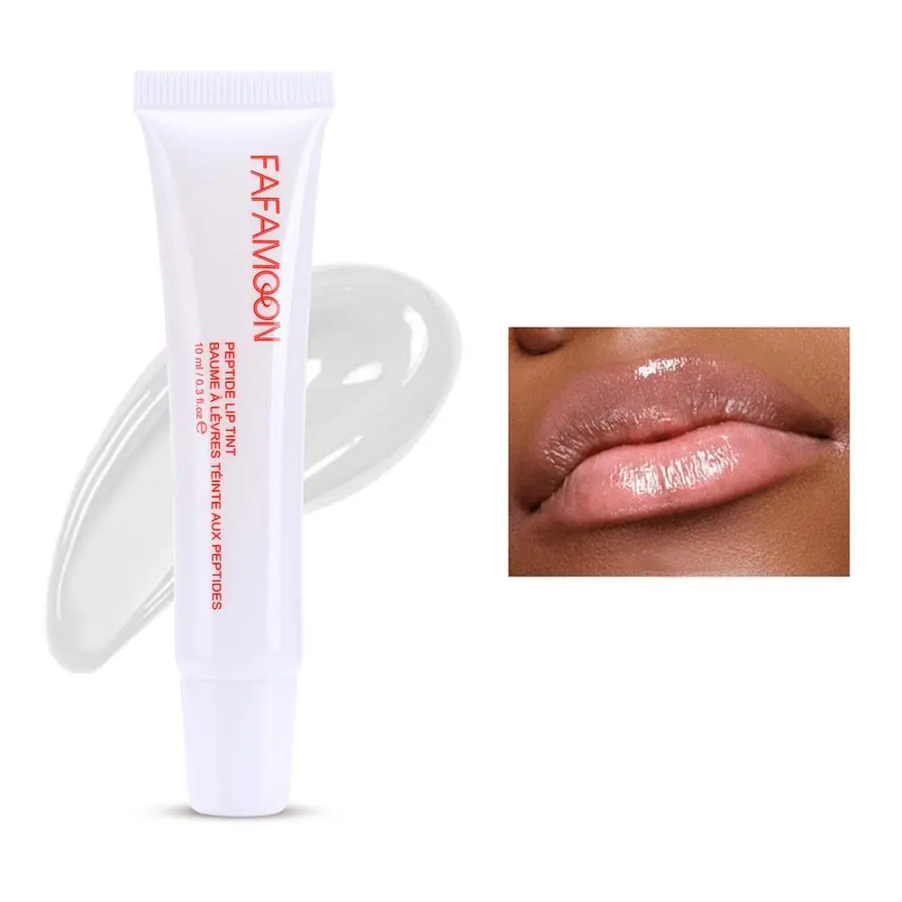 Spiegel Wasser Licht Lippen glasur feuchtigkeit spendender Lippenstift langlebiges Make-up Glas Lip Öl Glanz Kosmetik Lippen stift sexy trans parer k9i2