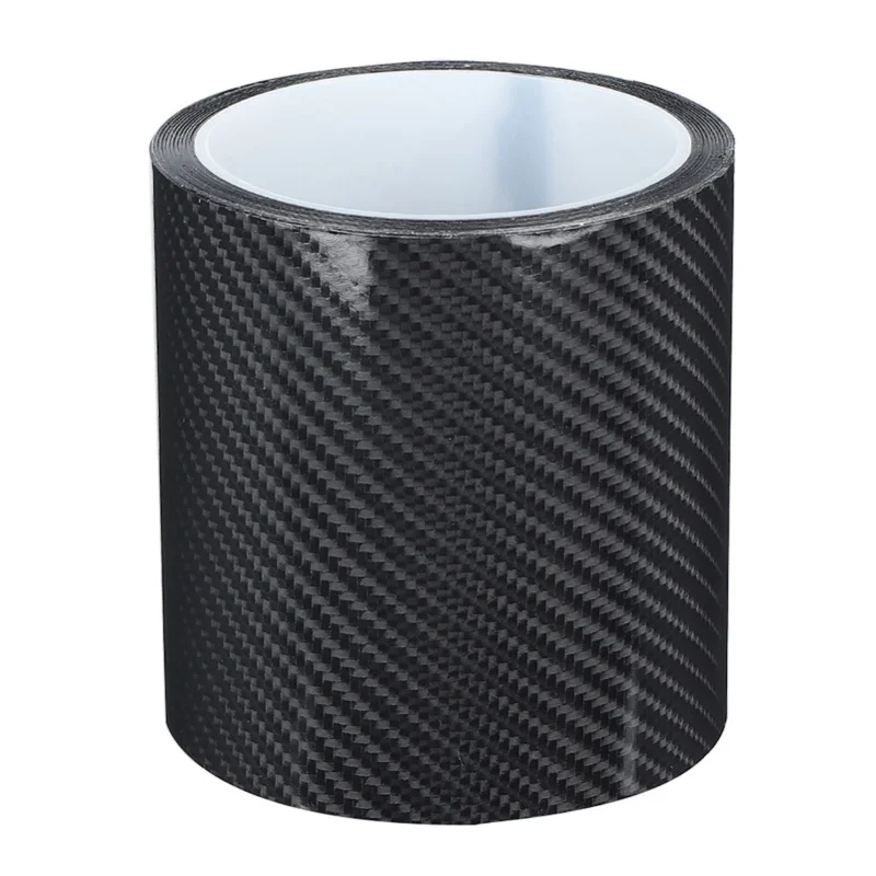 

Black Carbon Fiber Protective Film Car Door Edge Guard Anti-Scratch Sticker(10cm X 3 Meters )
