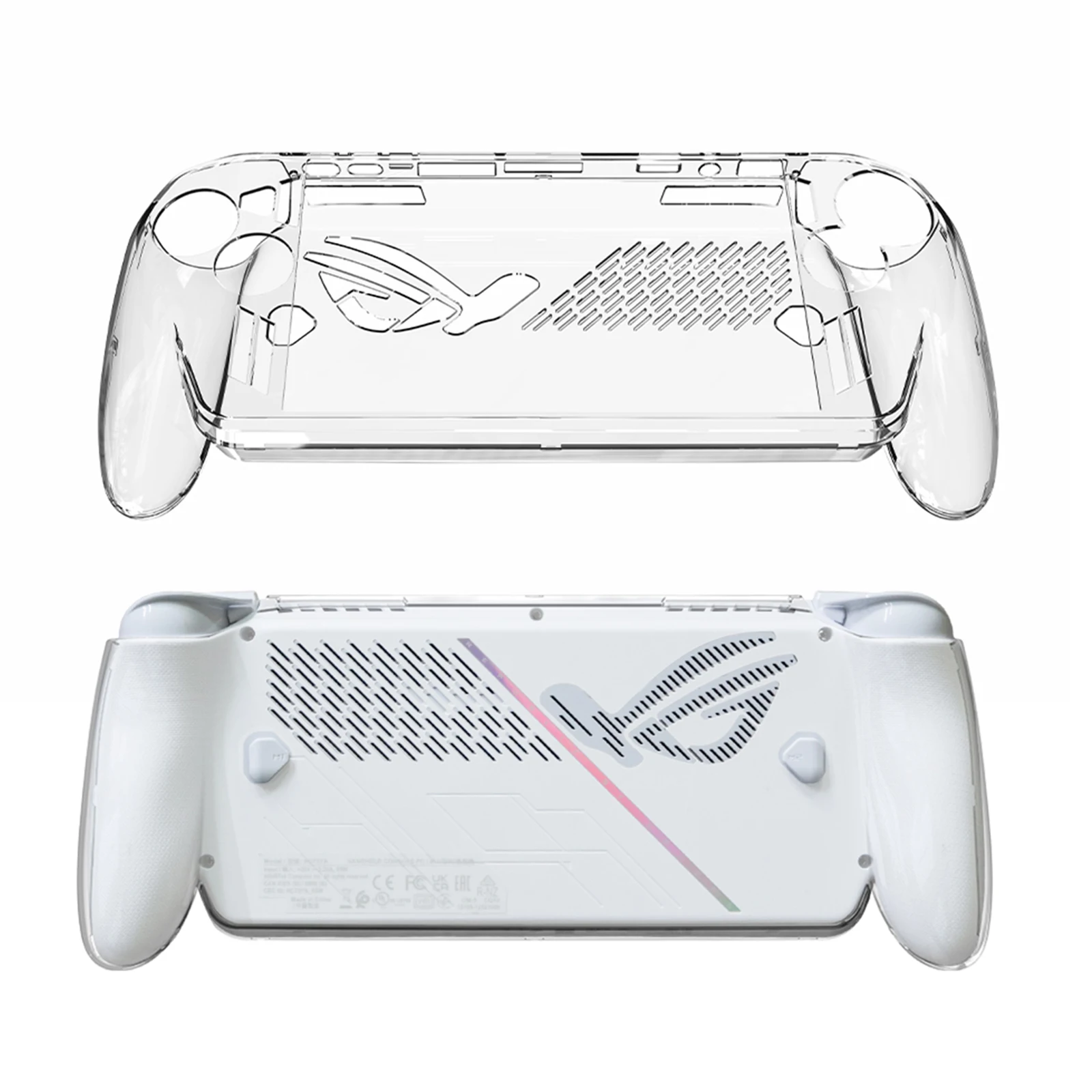 

Ударопрочный защитный чехол для игровой консоли ROG XBOX Ally X, противоскользящий, защищающий от падений, влагостойкий, прозрачный защитный чехол-накладка на заднюю панель