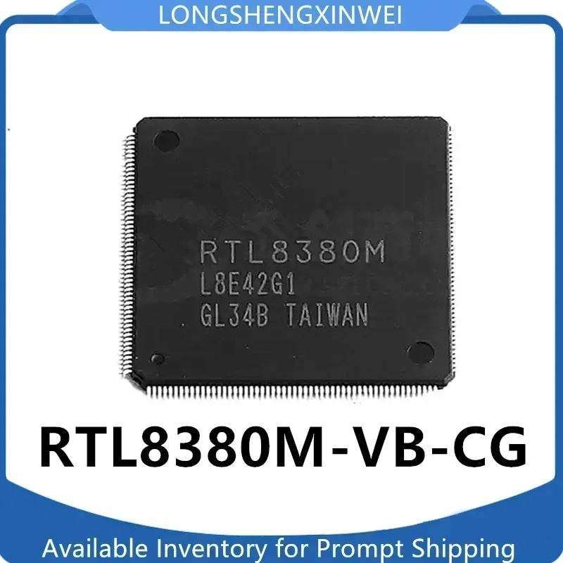 1PCS RTL8380M RTL8380M-VB-CG Patch LQFP216 New Spot Gigabit Port Switch Chip Original
