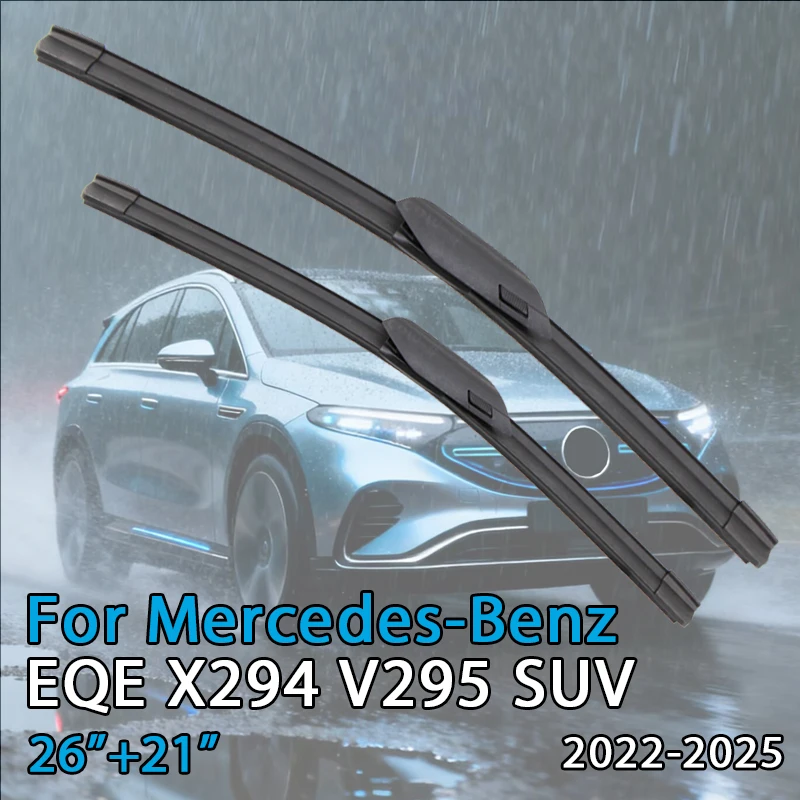 Für Mercedes-Benz EQE X294 V295 SUV 2022-2025 Auto Wischer Klinge Front Scheibenwischer Fit U Haken Arm Windschutzscheibe Auto Wischer Klingen