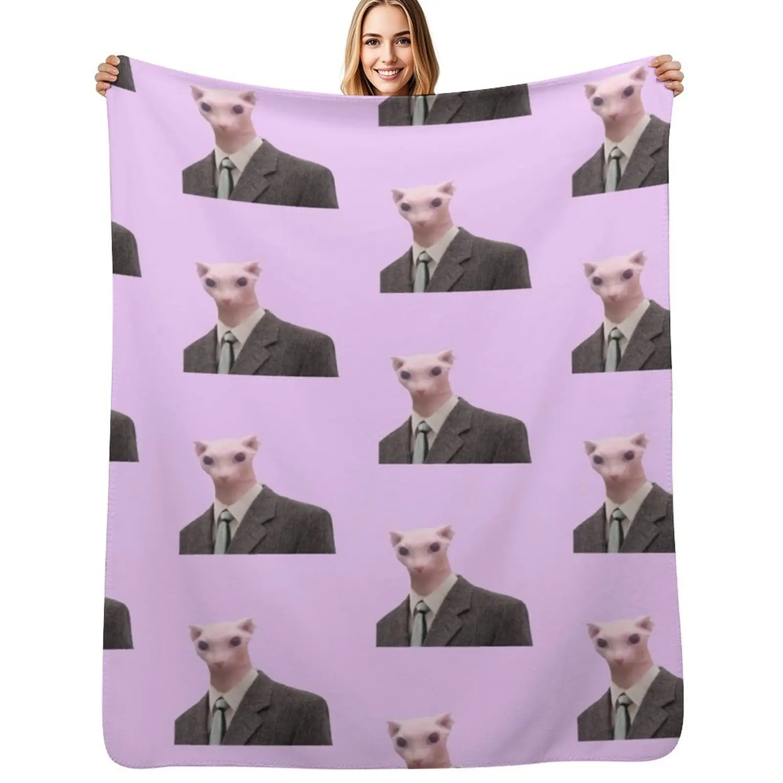 

office bingus Throw Blanket Color Fast Cozy Throw Blanket