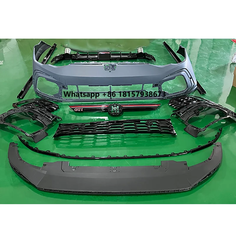 

Car Accessories Front Bumper GTI Style Bumper Facelift Bodykit for Golf MK8 GTI