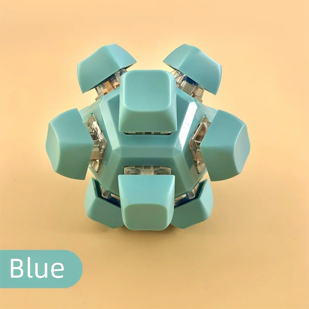 Magic Ball Fidget Keychain DIY Clicker Toy