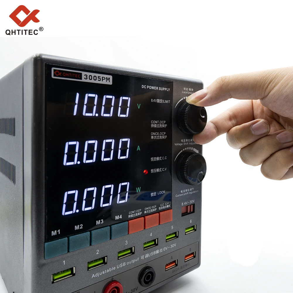JCD 3005PM Alimentatore CC regolabile 30V 5A 4 cifre Banco da laboratorio digitale Alimentatore stabilizzato Interruttore regolatore di tensione