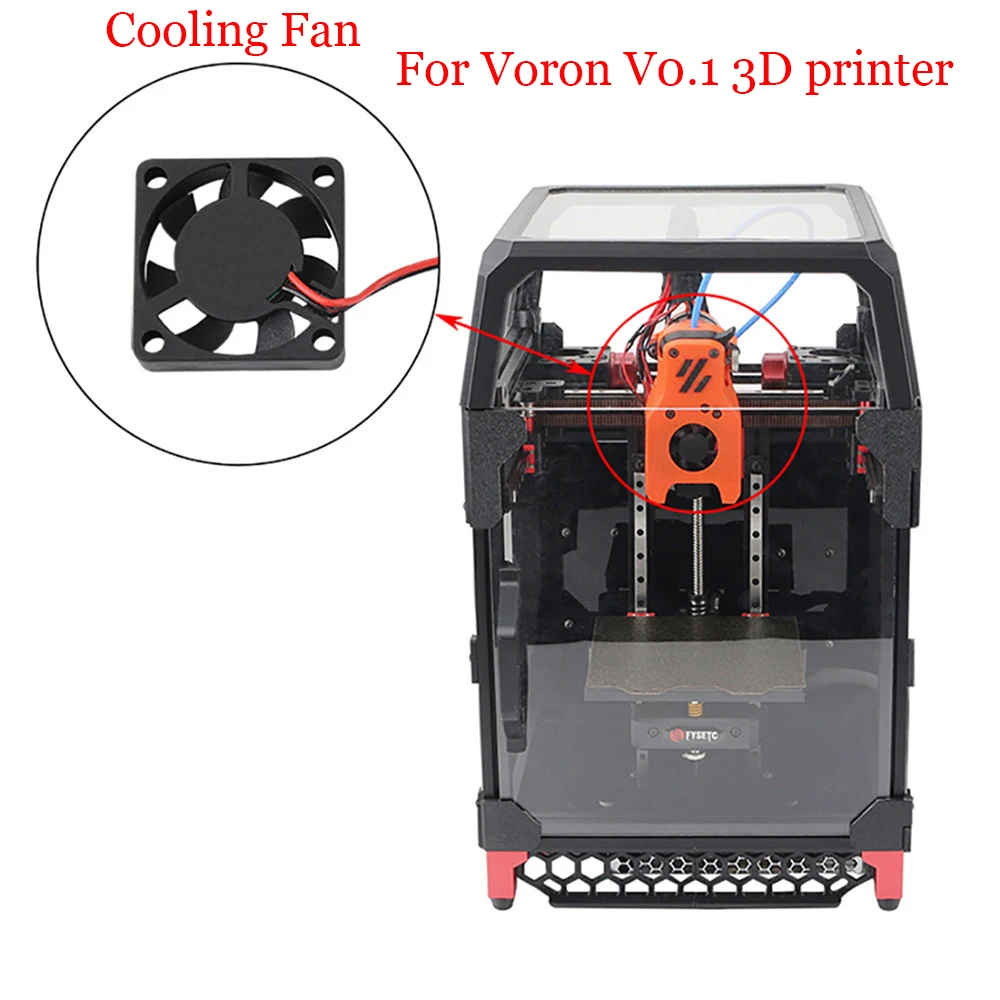 

Малошумный вентилятор охлаждения для 3D-принтера Voron V0.1, сменный аксессуар — высокоэффективный вентилятор охлаждения экструдера 3007