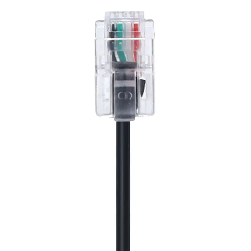 ABRI-10PC Phone Adapter Rj9 To 3.5 Female Adapter Convertor Cable PC Computer Headset Telephone