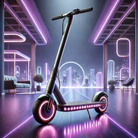 Luces de tira LED para scooters y bicicletas, luces de advertencia de seguridad, luces alimentadas por batería para conducción nocturna, piezas de scooter al aire libre