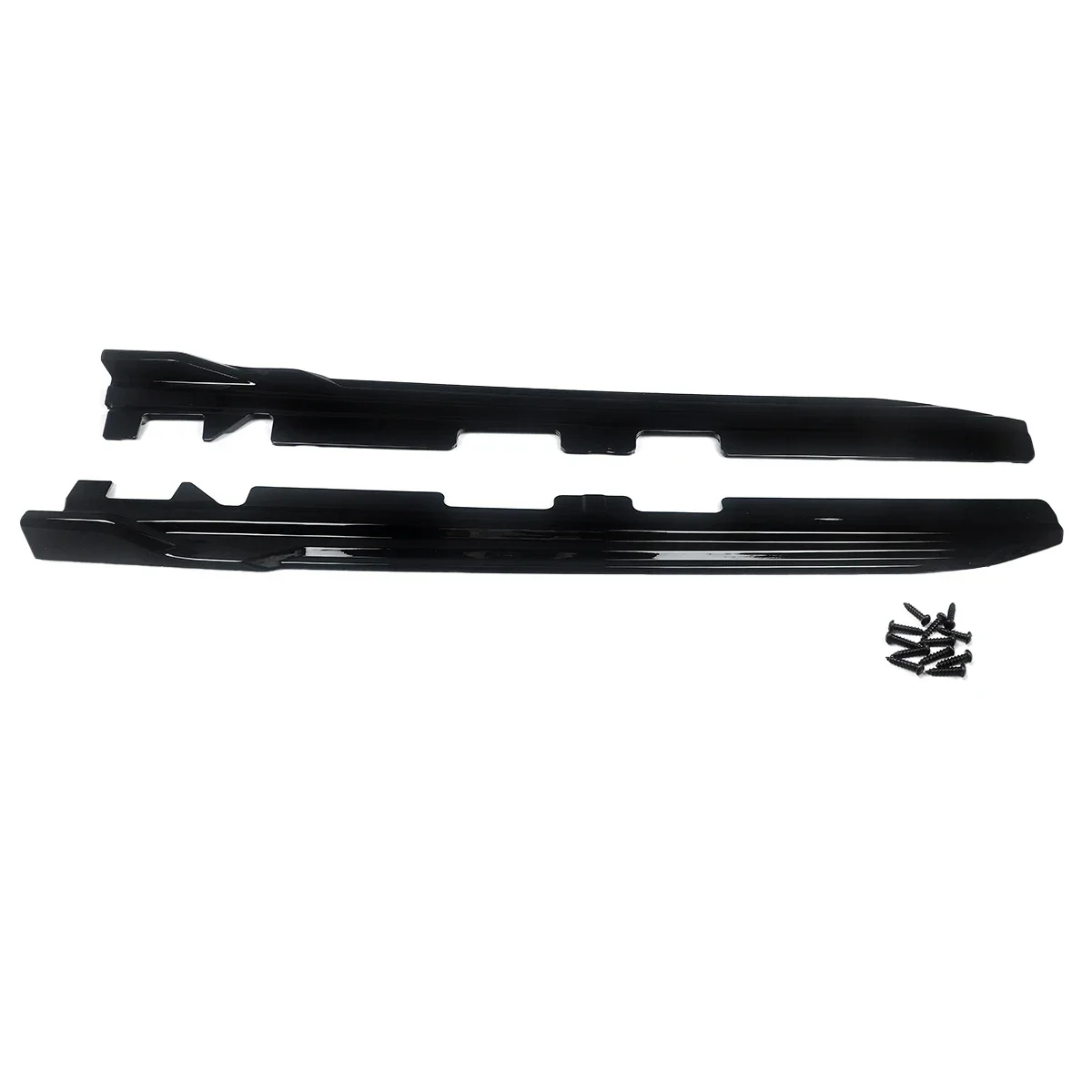 For BMW X3 X3M G01 X4 X4M G02 2018-2023 Black Side Skirt Body Guard Molding Trim