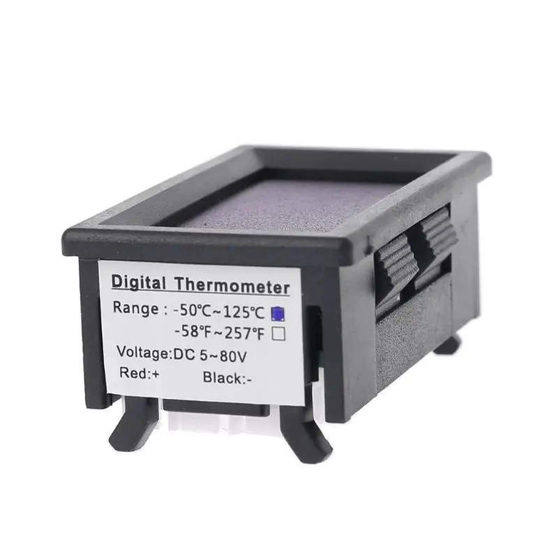 Imagem -05 - Termômetro Digital para Carro Medidor Temperatura Automático Display Monitor com Sondas à Prova Dágua Ntc para