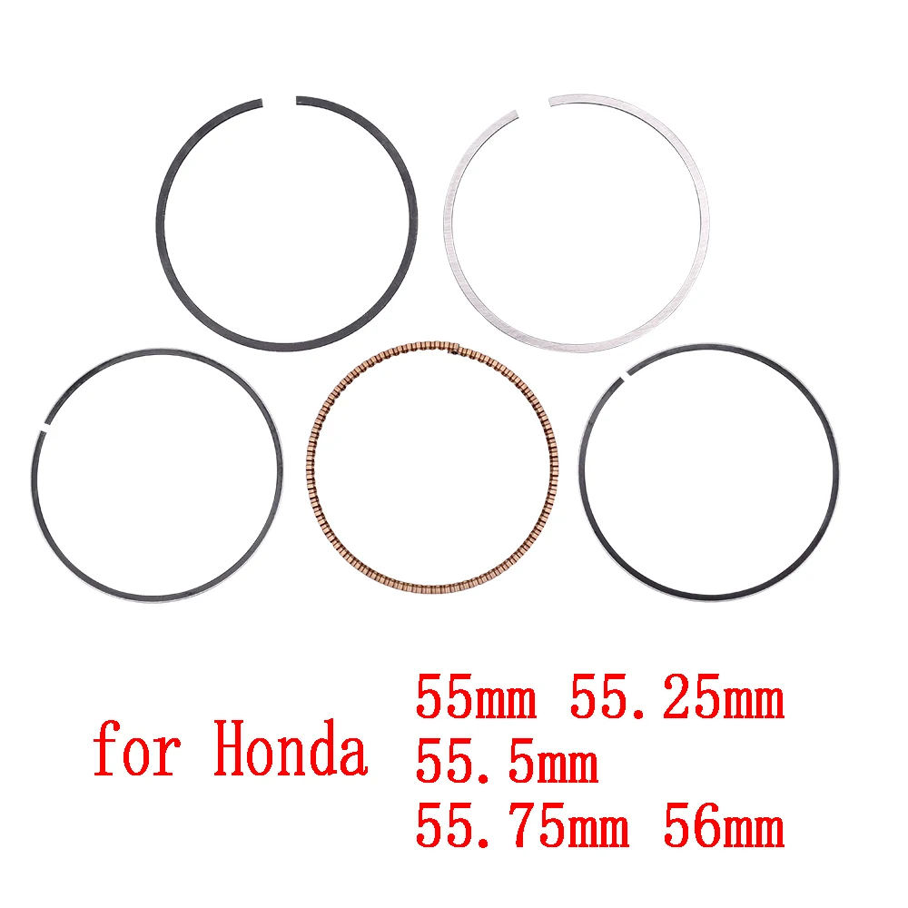 

55mm-56mm Motorbike Piston Rings 13011-MV4-305 For Honda CB-1 CB400 SF Super CBR400R VFR400
