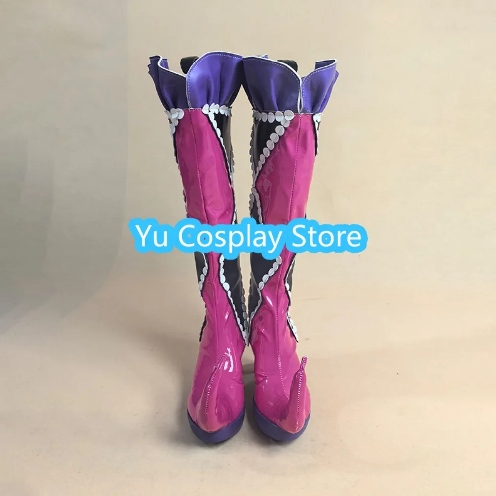 أحذية تنكرية جميلة للإيقاع Laala Manaka لأداء معرض الرسوم المتحركة أحذية تنكرية للهالوين دعائم أزياء الهالوين